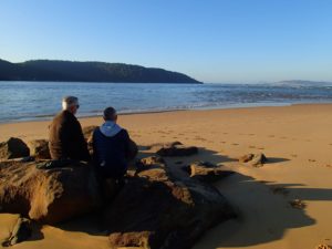 Privacy counselling policy to protect couples like this one on Umina beach